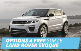 OPTIONS 4 FREE sur le RANGE ROVER EVOQUE