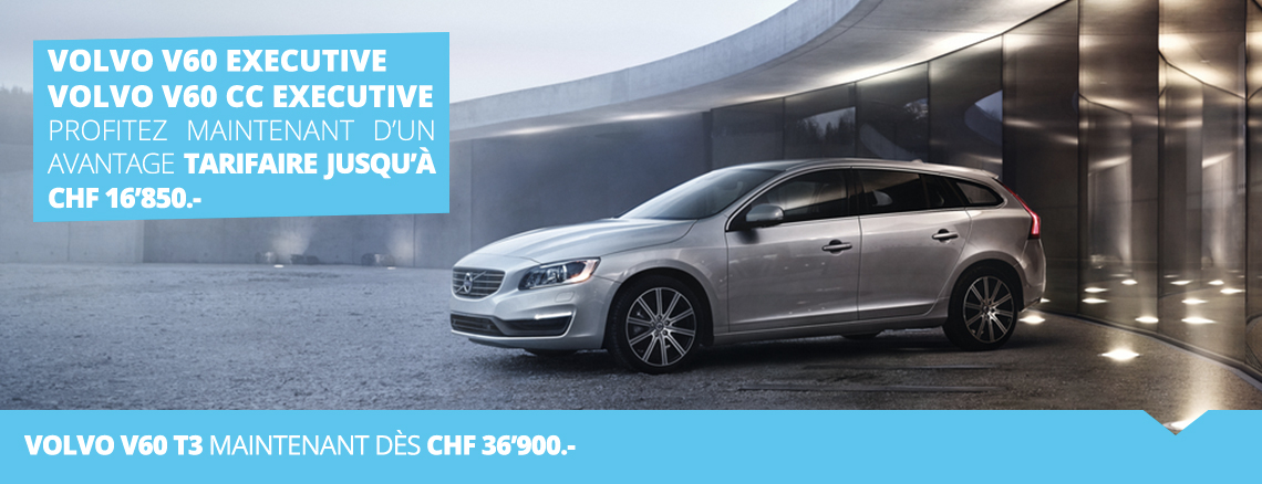 Volvo V60 & V60 Cross Country Executive