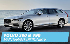 Les nouvelles Volvo S90 et V90 sont disponibles chez Autobritt
