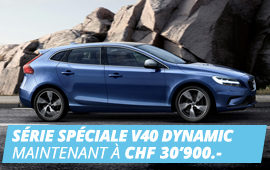 LA NOUVELLE VOLVO V40 DYNAMIC