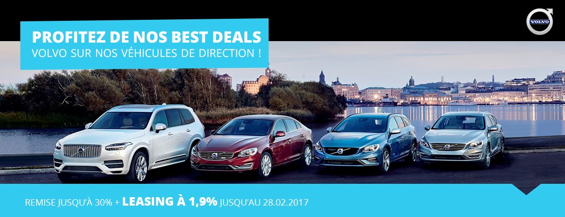 Profitez des Best Deals Volvo