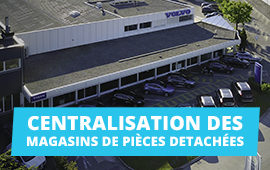 Centralisation des magasins de pièces detachées