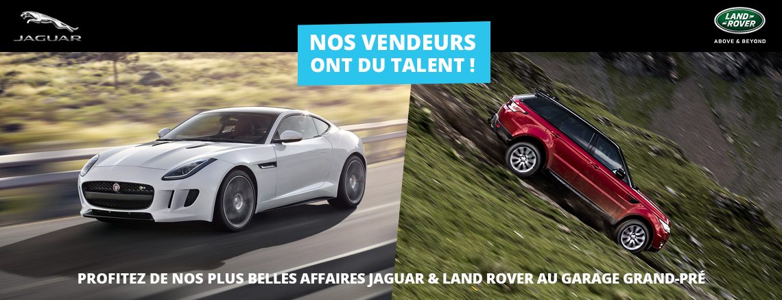 Nos vendeurs GRAND PRÉ ont du talent !