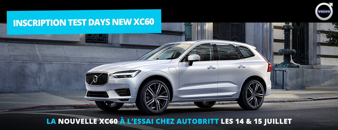 Test days new volvo xc60