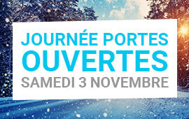 Journée Portes ouvertes samedi 3 novembre